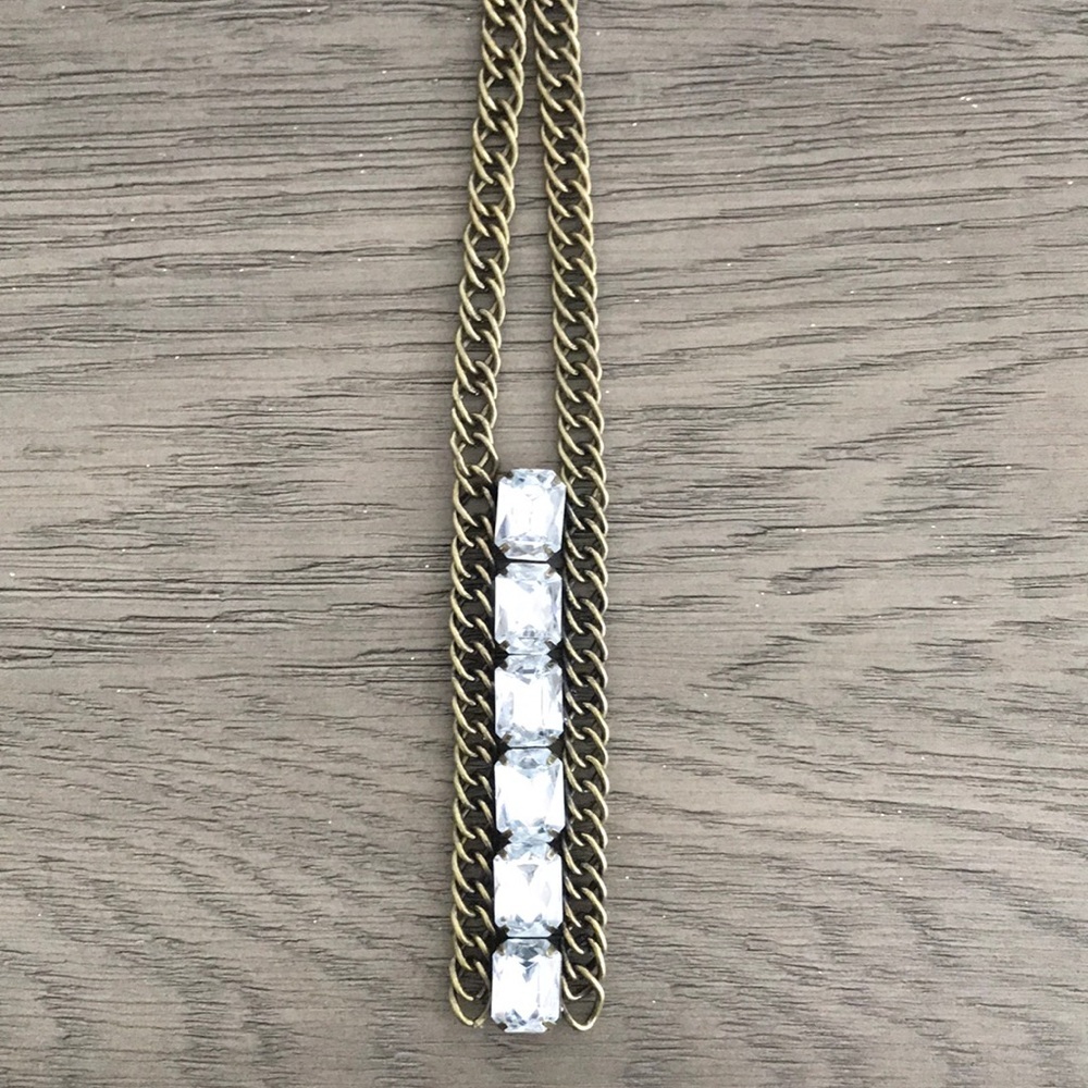 Jeweled chain necklace